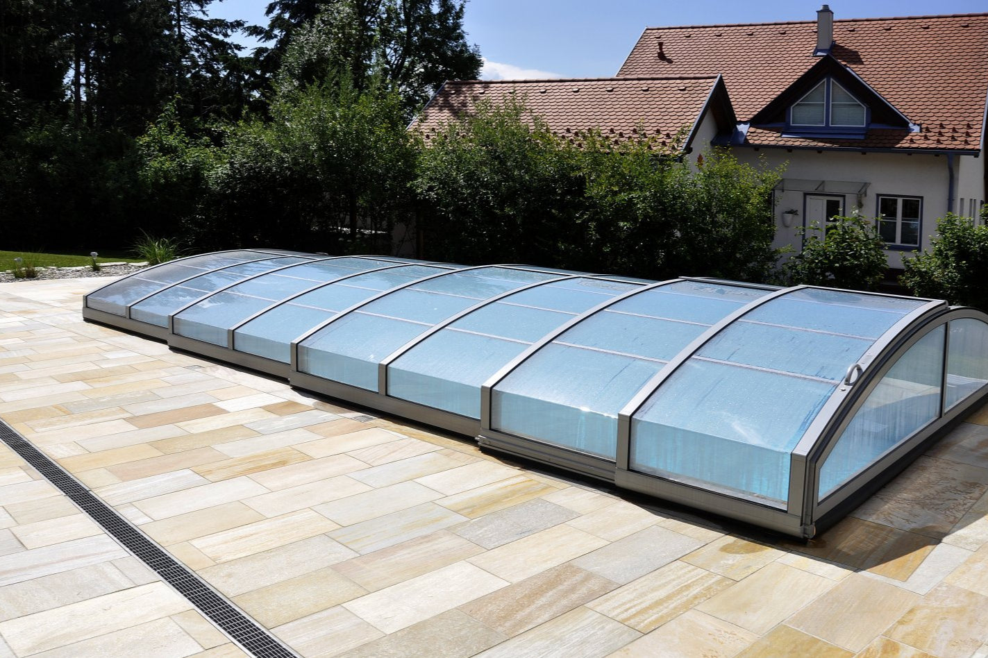 Dallage rectangulaire en QUARTZITE NOBLE
