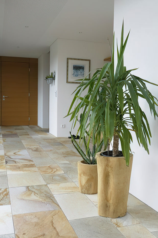 Dallage rectangulaire en QUARTZITE NOBLE