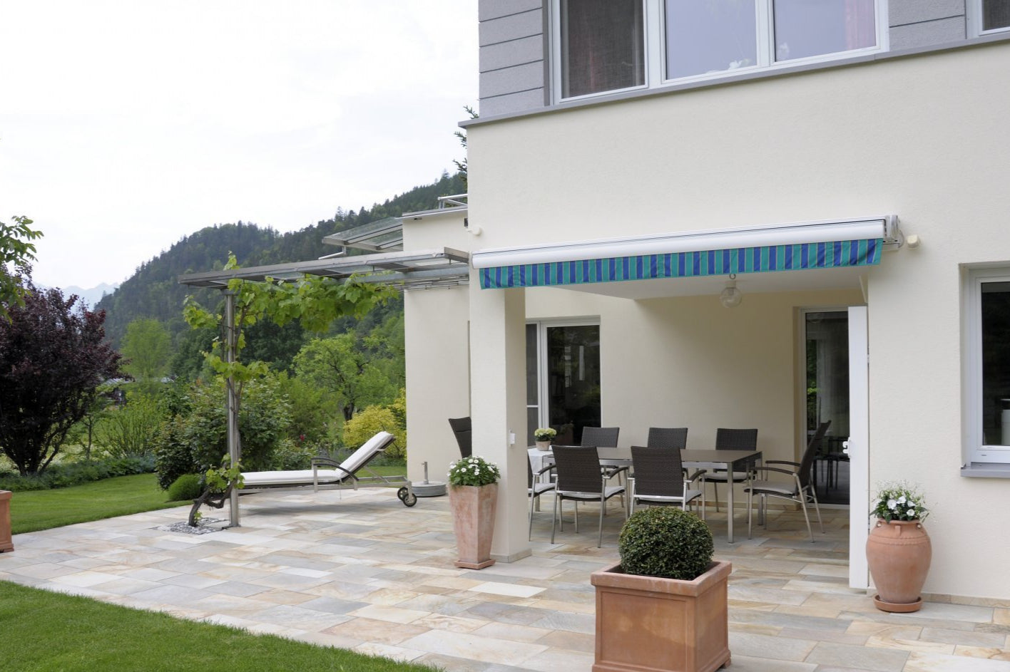 Dallage rectangulaire en QUARTZITE NOBLE