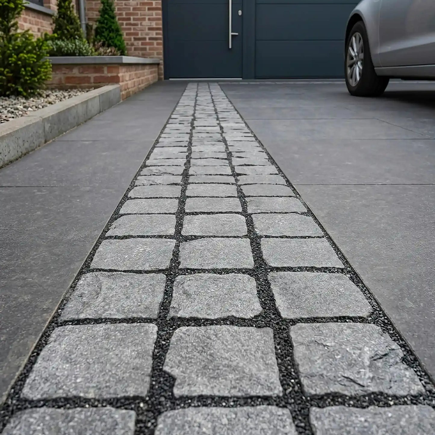 Pavé en granit KURU DARK naturel Minéral pierre naturelle