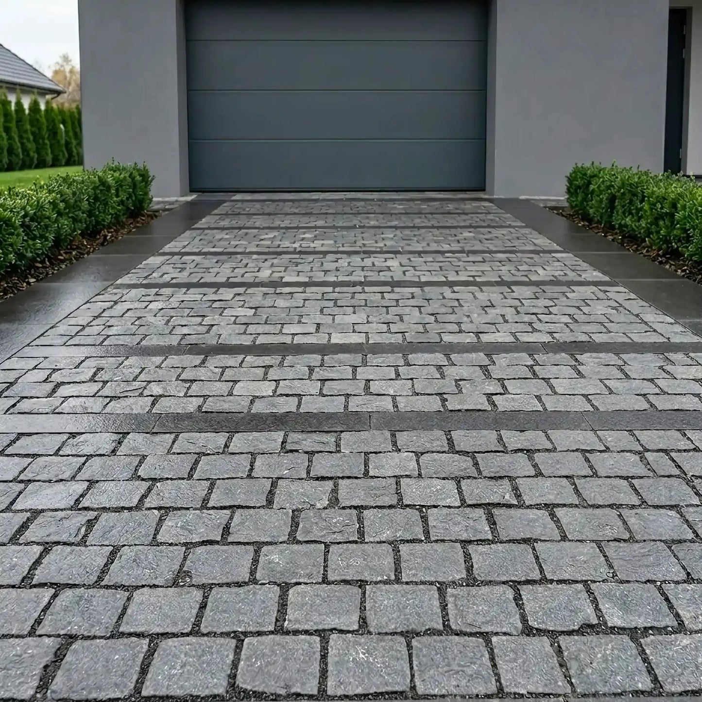 Pavé en granit KURU DARK naturel Minéral pierre naturelle