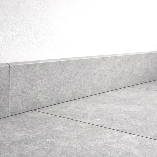 Plinthe en pierre calcaire LUNA GREY Minéral pierre naturelle