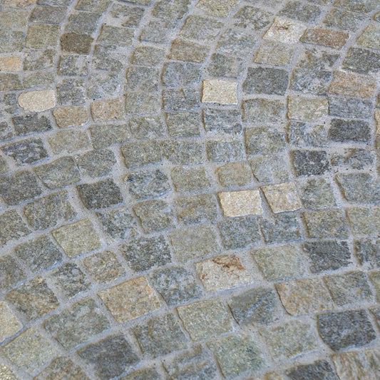Pavé en PIERRE DE LUZERNE - Minéral Pierre Naturelle