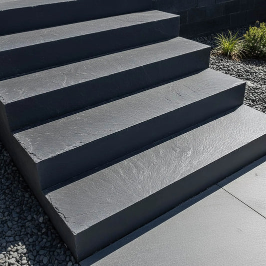 Marche bloc en ARDOISE DE GALICE Minéral pierre naturelle