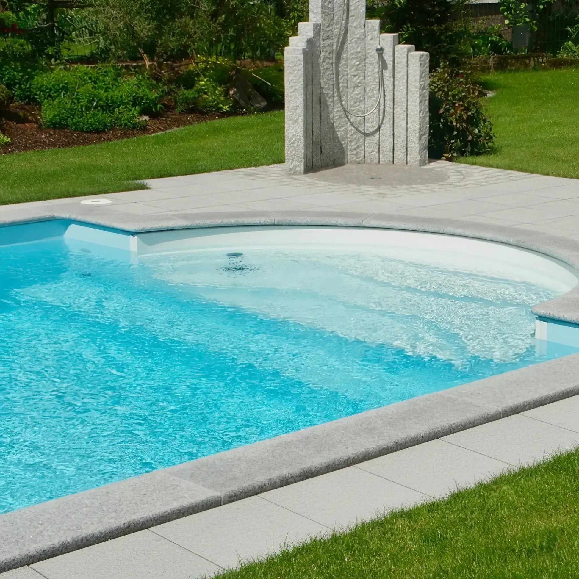 Margelle en granit SILVERSAND Minéral pierre naturelle