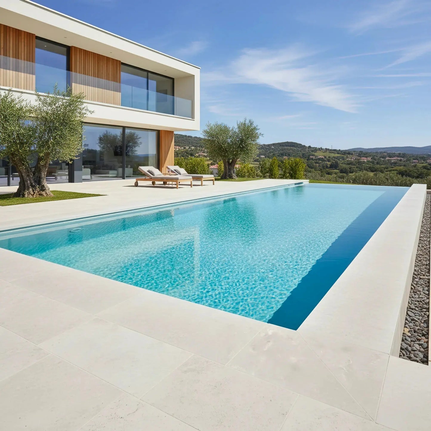 Margelle en pierre calcaire SAINT VALMIER Minéral pierre naturelle