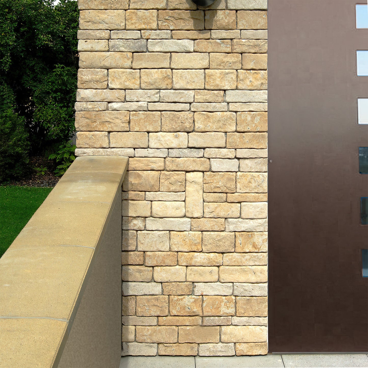 Parement en pierre calcaire ROMANE BEIGE + Angles