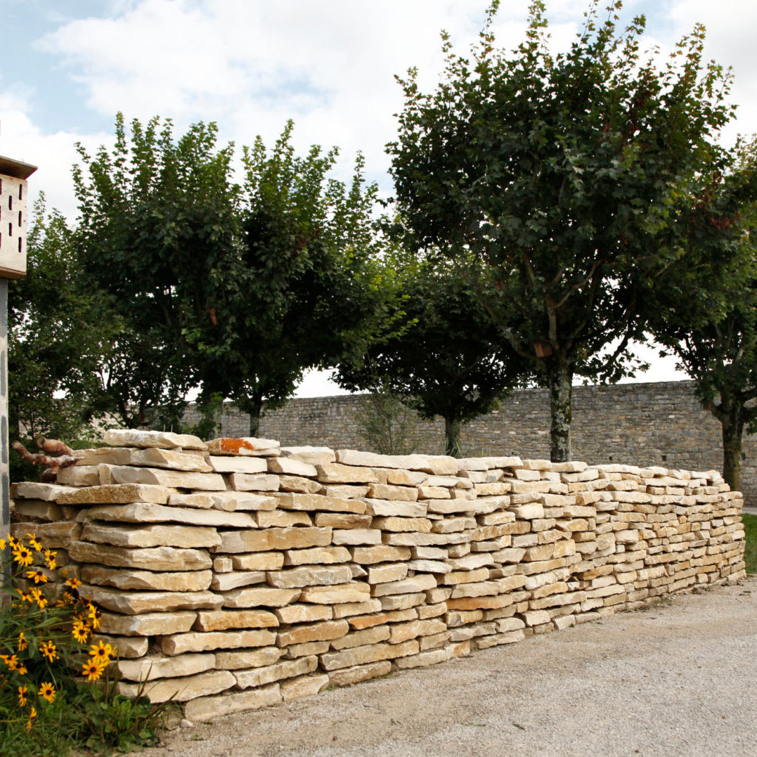 Opus Incertum en pierre calcaire PIERRE DE L'YONNE