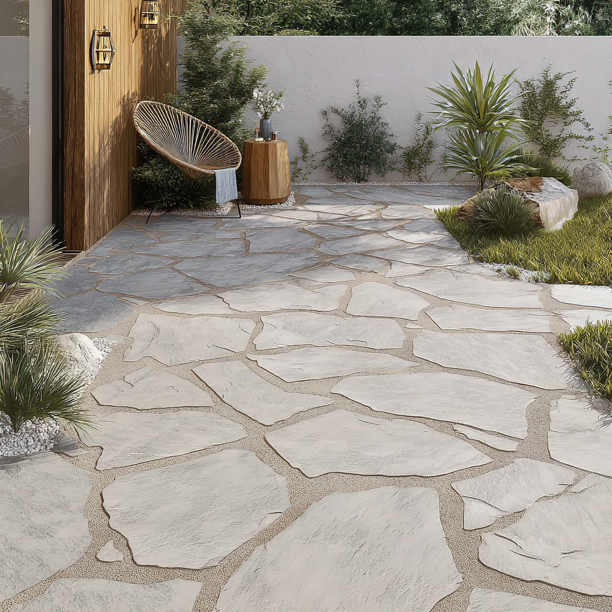 Opus incertum en pierre naturelle | Calcaire, quartzite, gneiss ...