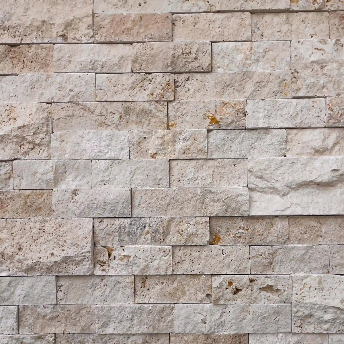 Parement TRAVERTIN LIGHT - Préassemblé Minéral pierre naturelle