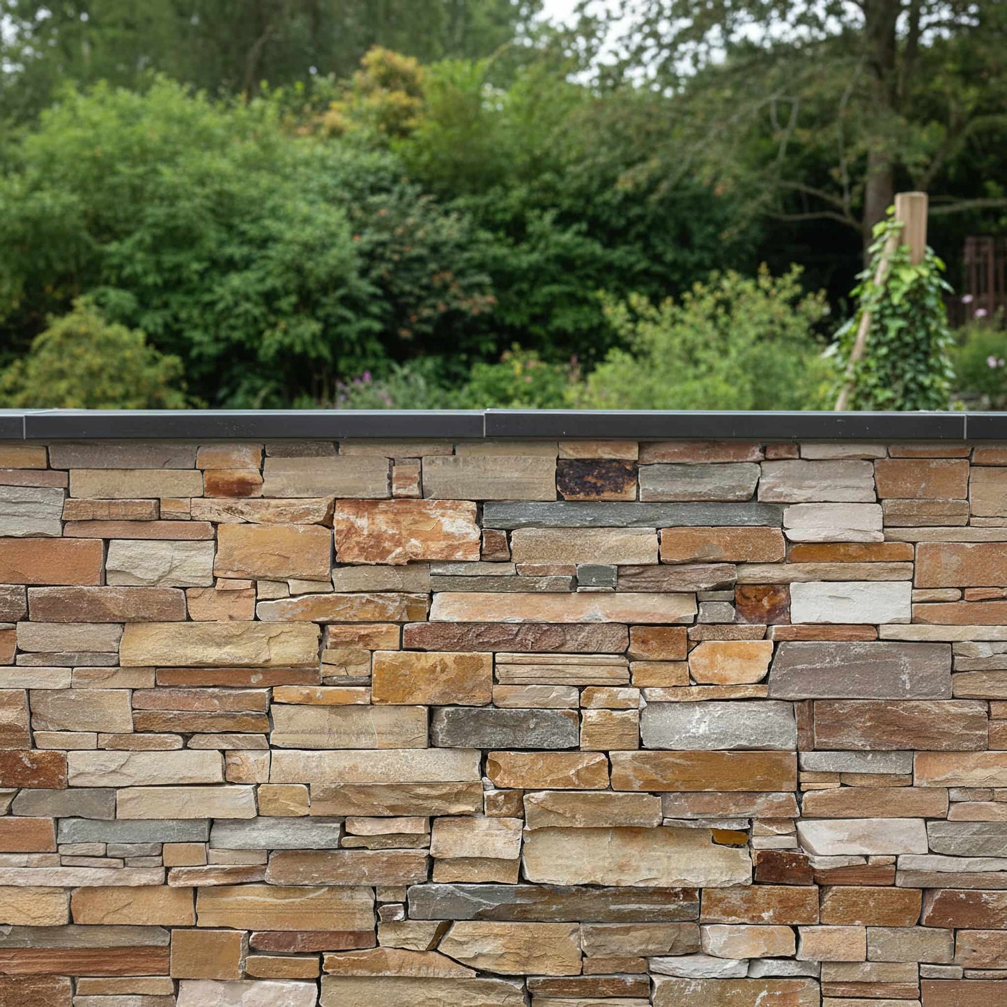 Parement QUARTZITE HONEY - Préassemblé Minéral pierre naturelle