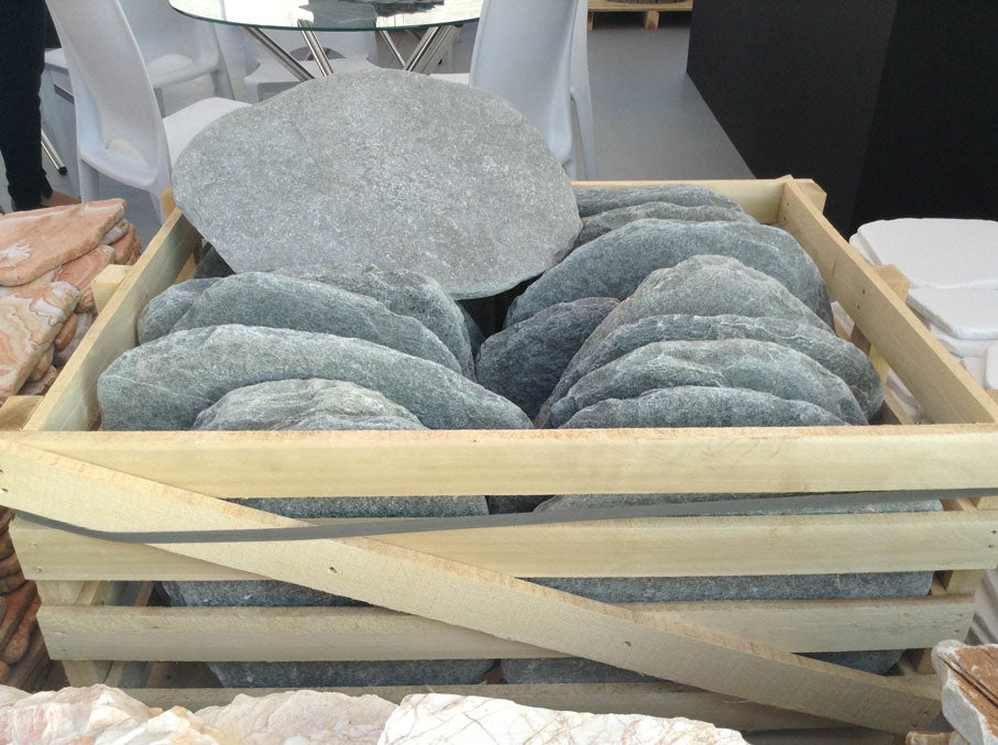 Pas japonais en QUARTZITE ADRIATICO