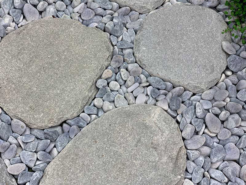 Pas japonais en QUARTZITE ADRIATICO