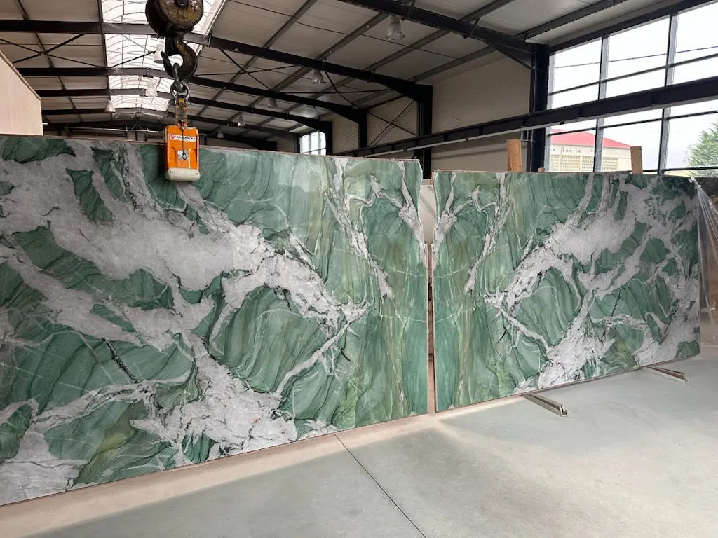 Quartzite PATAGONIA GREEN Minéral pierre naturelle