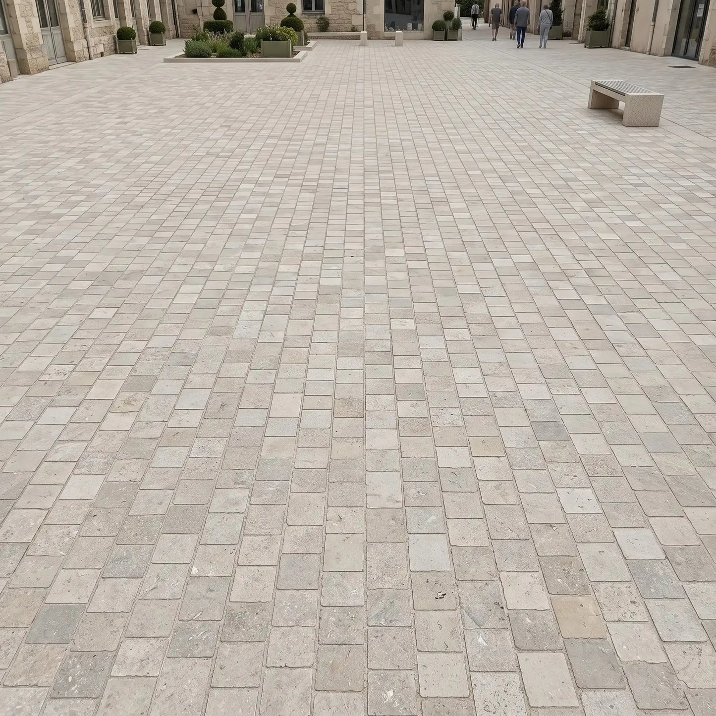 Pavé en pierre d'HAUTEVILLE Minéral pierre naturelle
