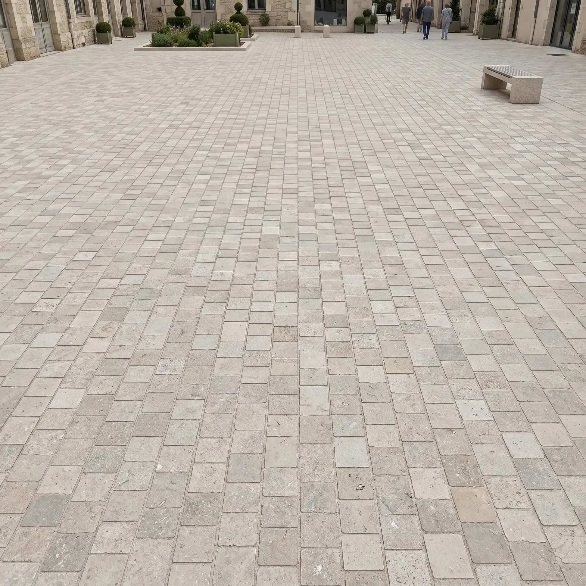 Pavé en pierre d'HAUTEVILLE Minéral pierre naturelle