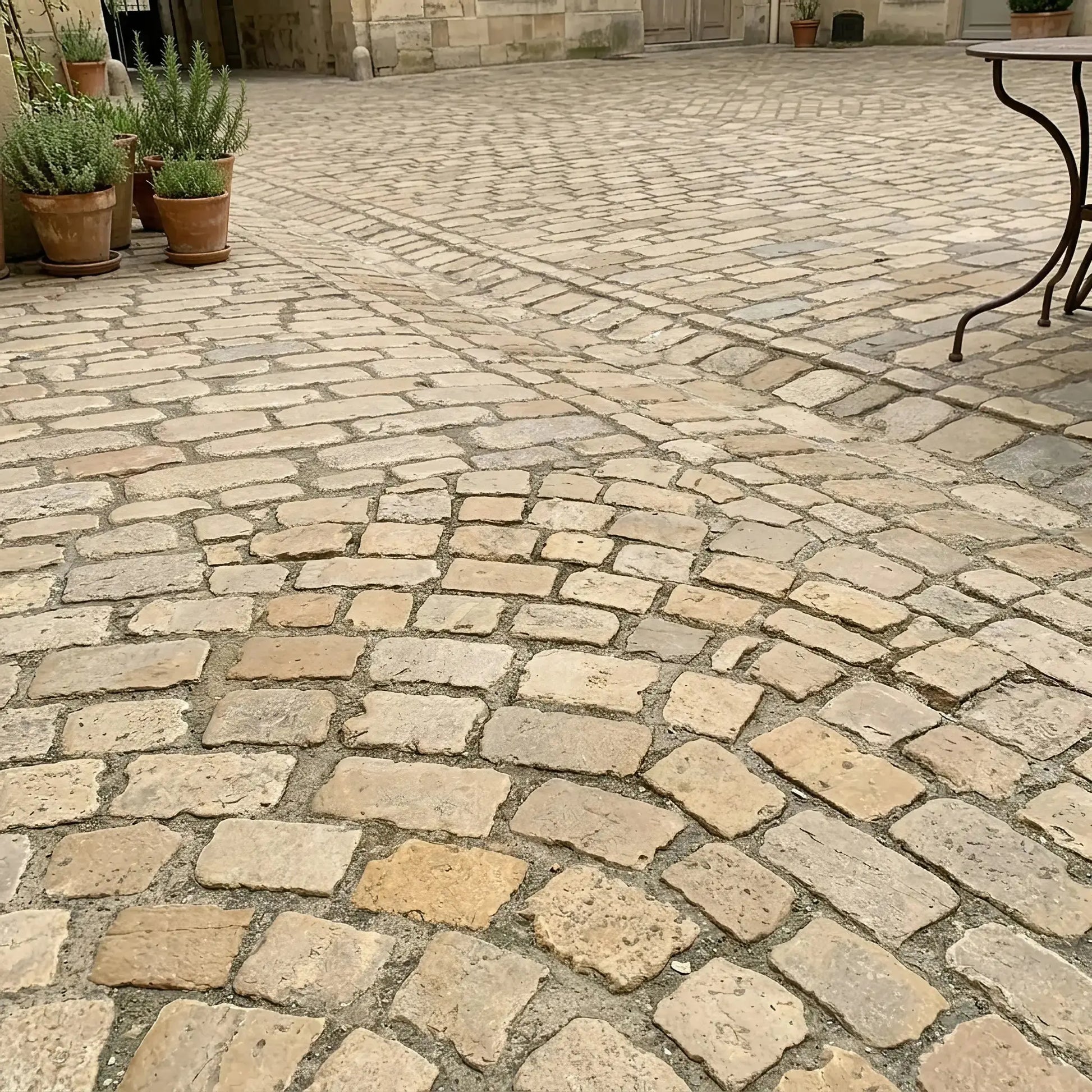 Pavé en pierre de TIEULE Minéral pierre naturelle