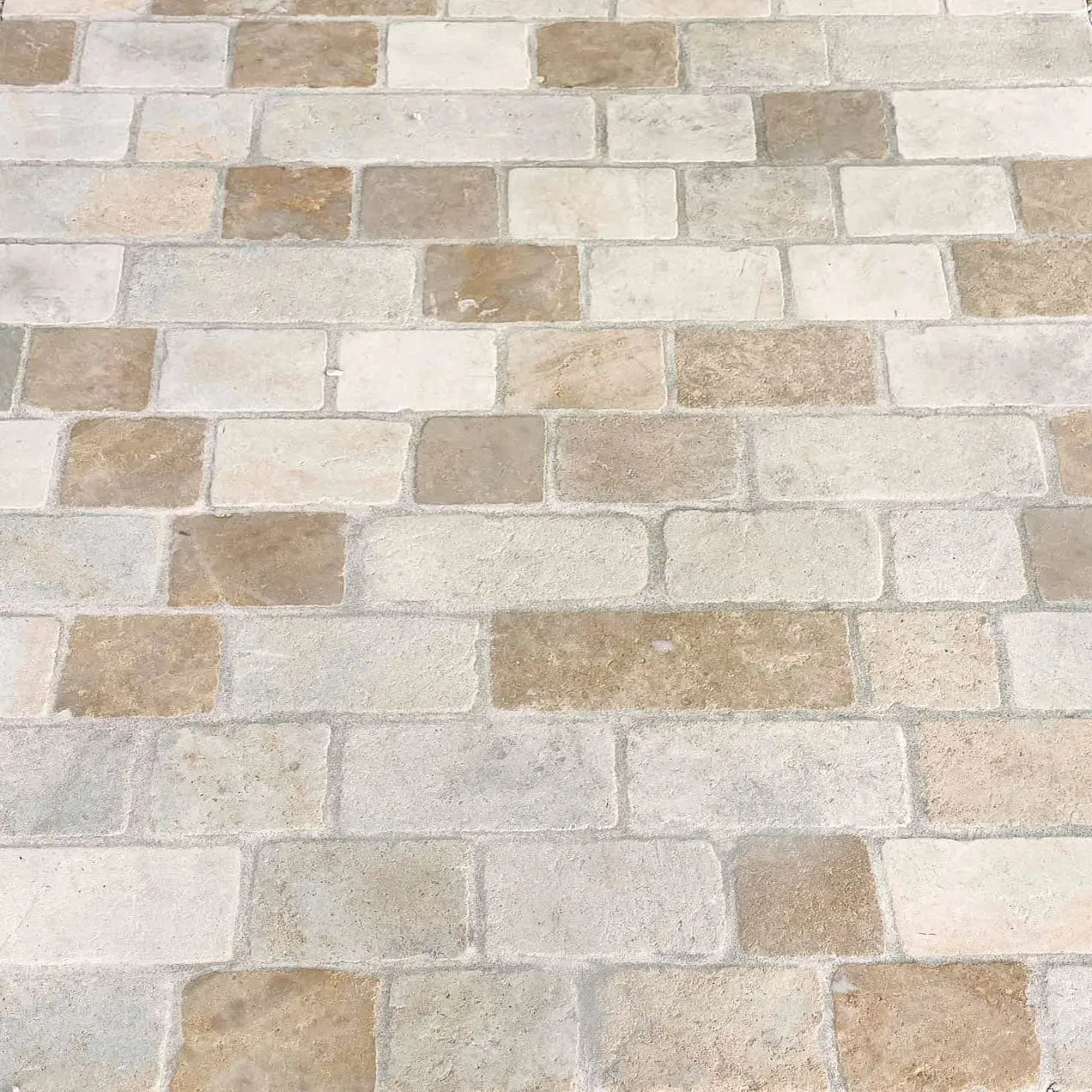 Dallage / Pavé en pierre calcaire ANTICA Minéral pierre naturelle