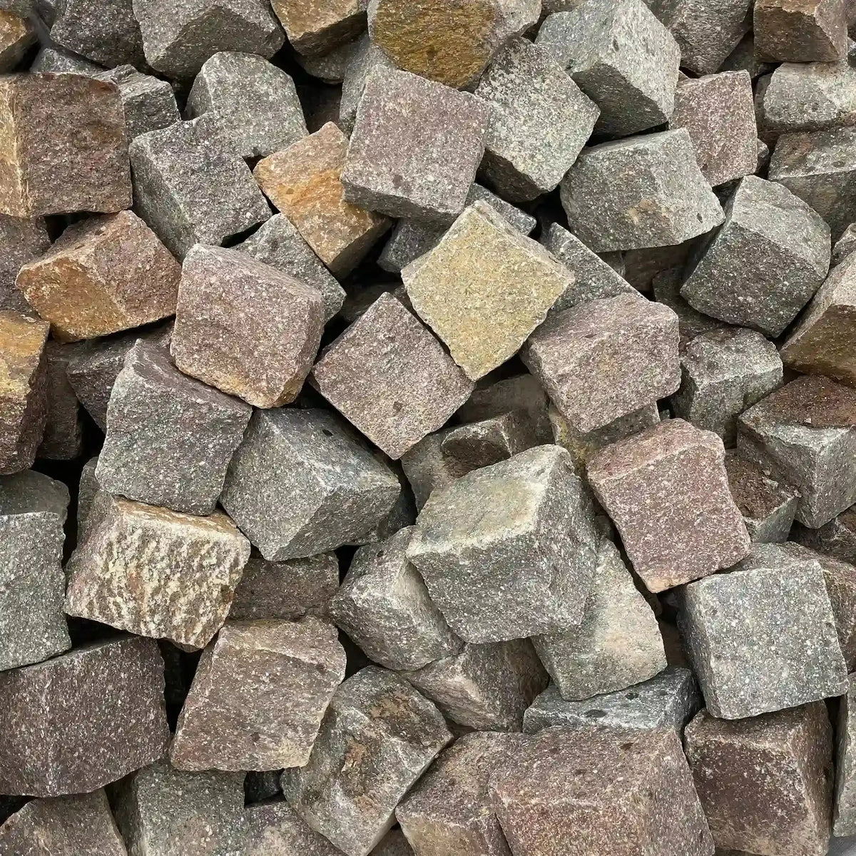 Pavé en PORPHYRE Minéral pierre naturelle