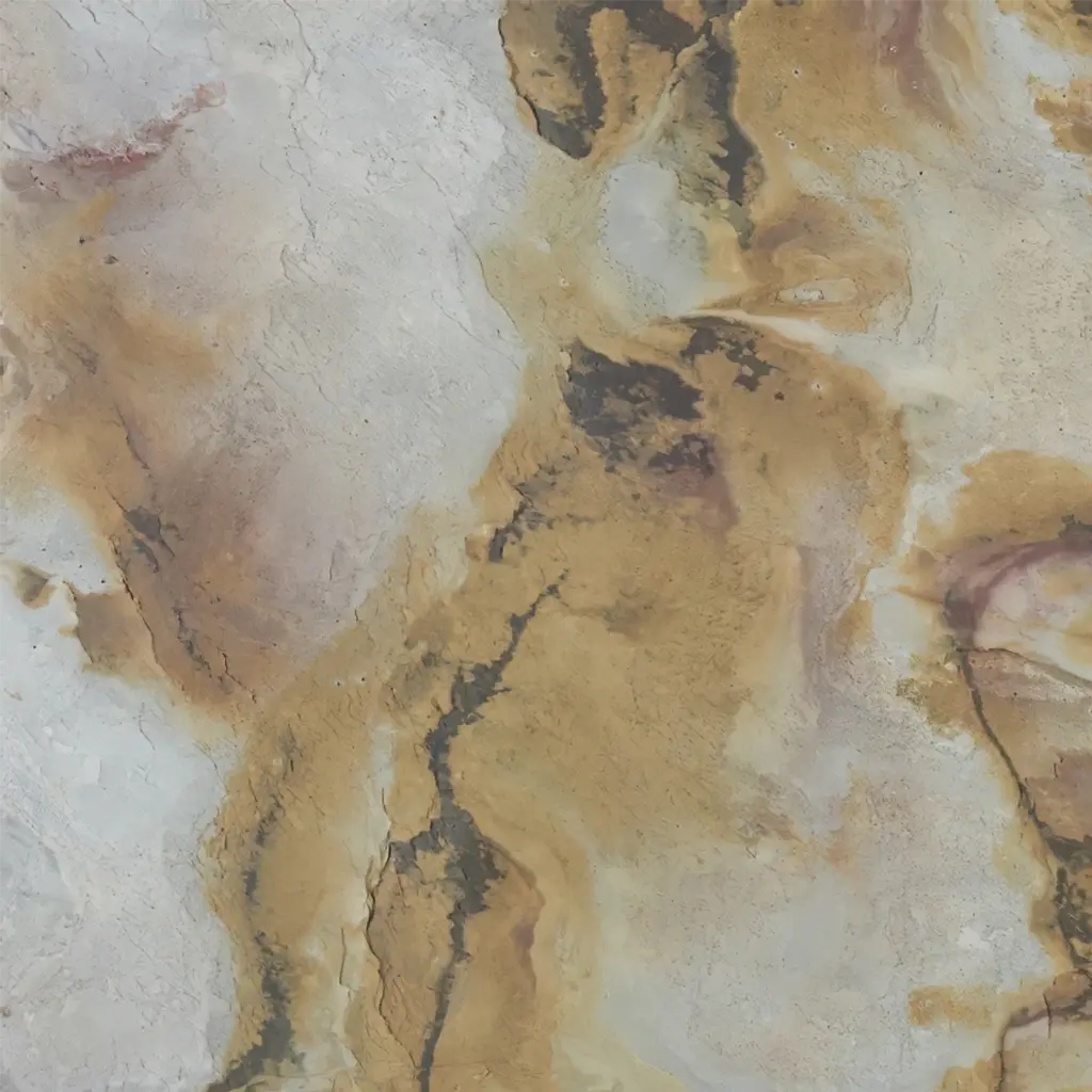 Feuille de pierre naturelle PEACOCK Minéral pierre naturelle