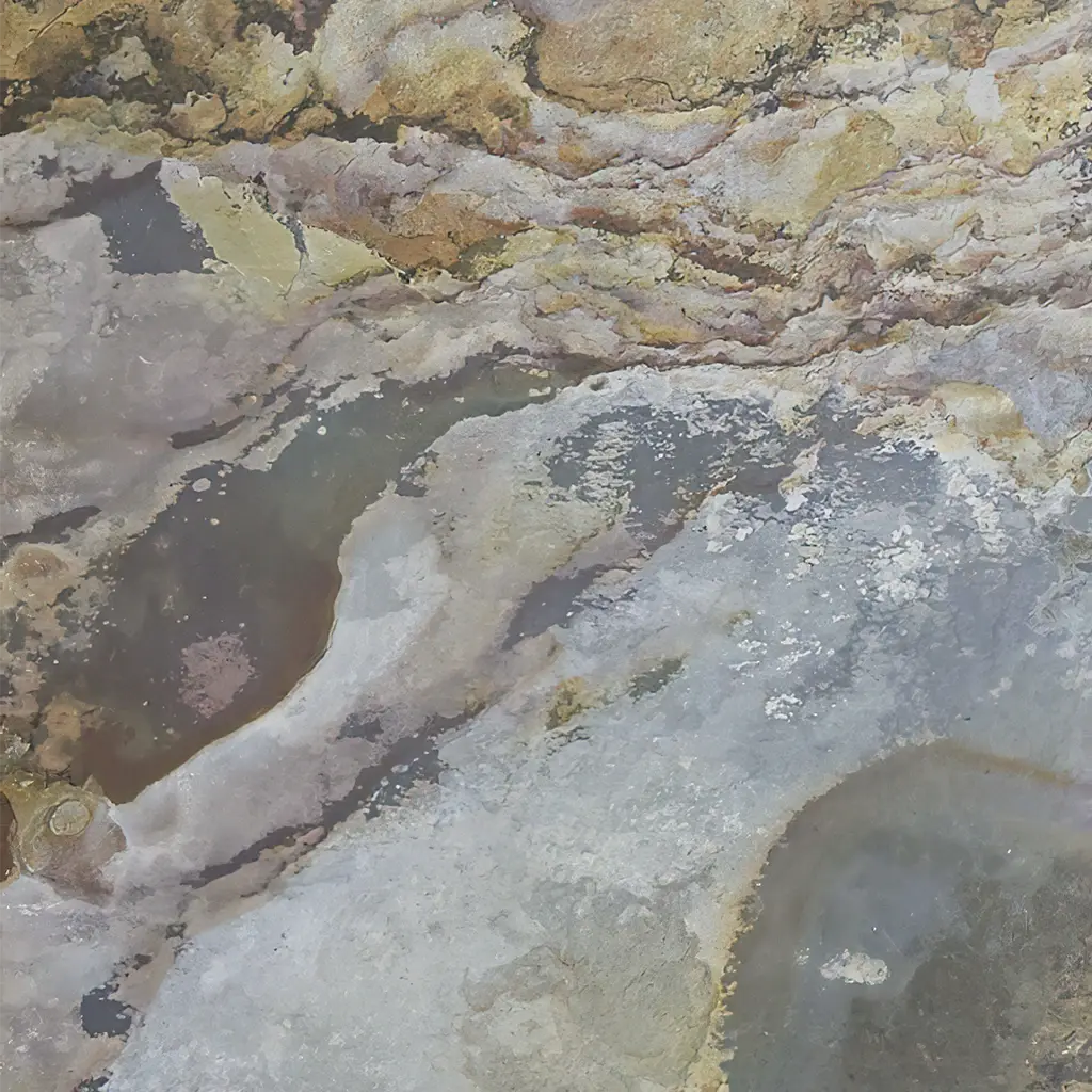 Feuille de pierre naturelle PEACOCK Minéral pierre naturelle