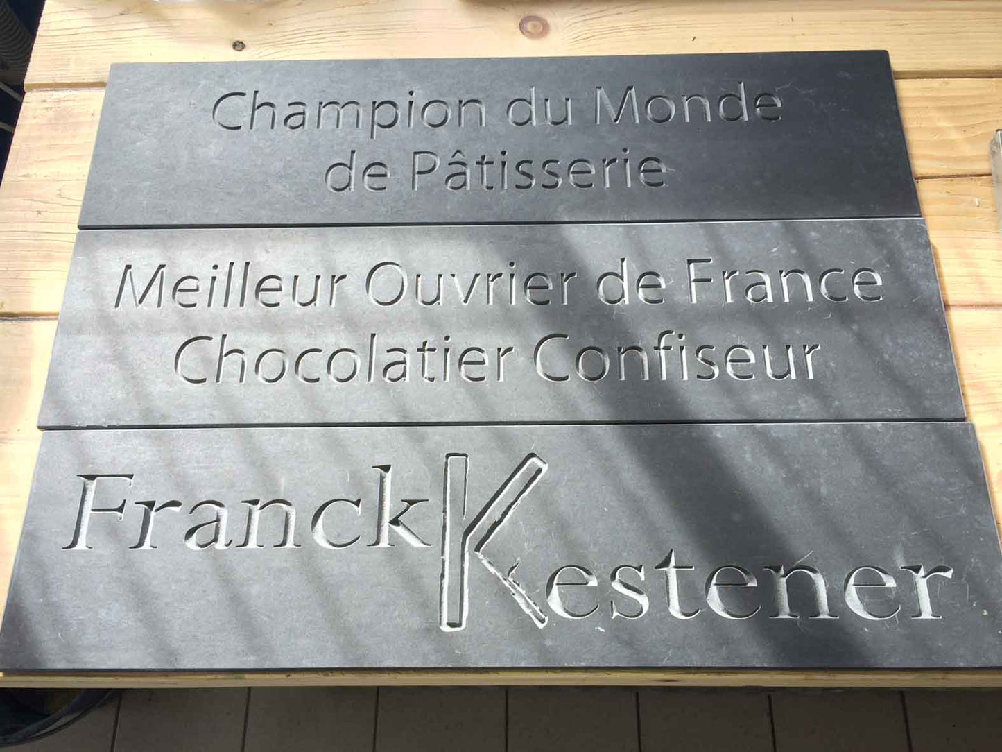 Schiste GRAPHITE  clivé