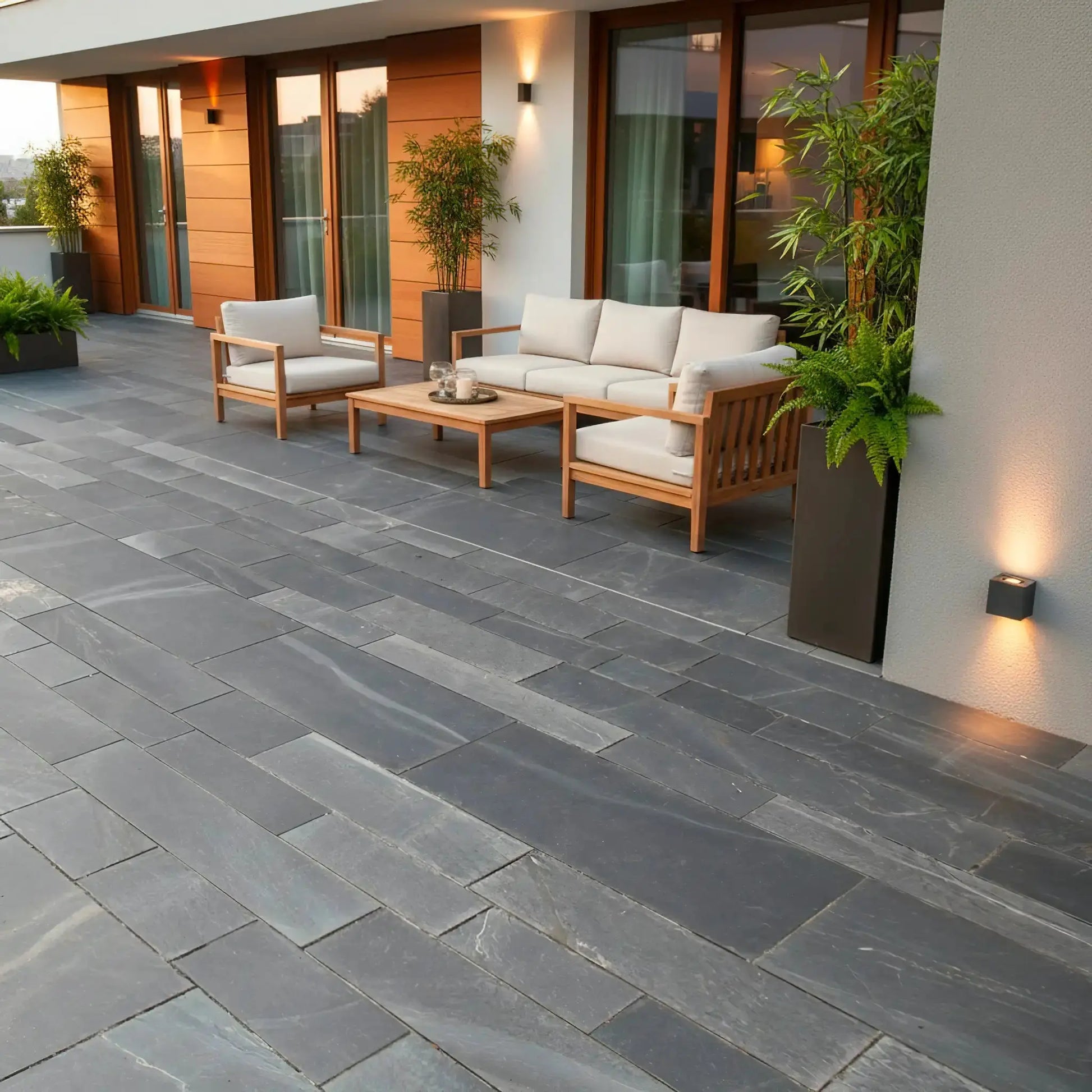 Dallage en PHYLLITE naturelle Minéral pierre naturelle