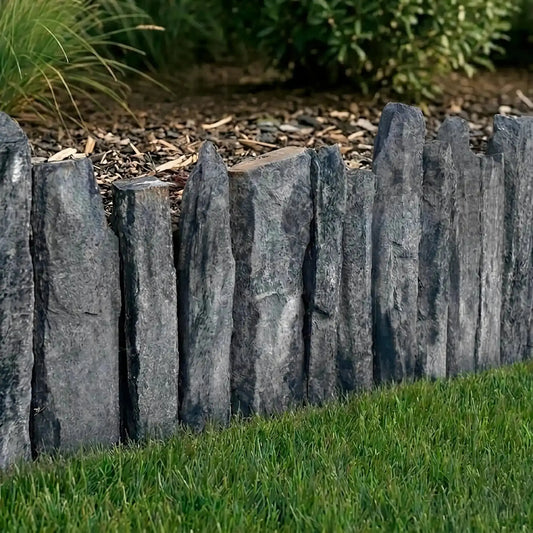 Piquet décoratif en Schiste BLACK STALE AZUL Minéral pierre naturelle