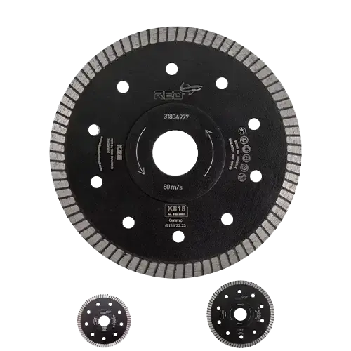 Disque diamanté KGS K818 ⌀ 125 mm - 22.2 | Pierre Minéral pierre naturelle