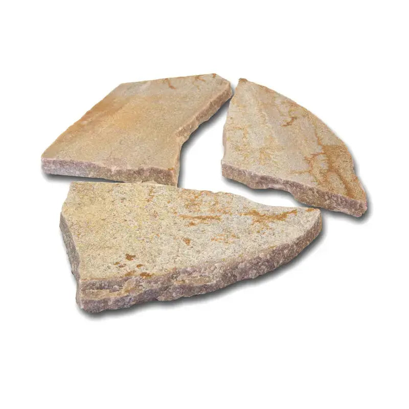 Opus Incertum en QUARTZITE NOBLE Minéral pierre naturelle