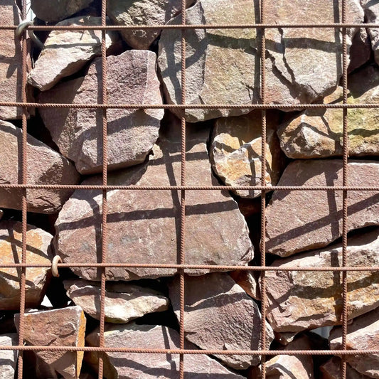 Grès en QUARTZITE ROUGE Minéral pierre naturelle