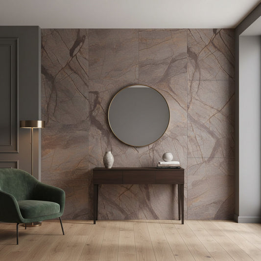 Feuille de pierre naturelle RAIN FOREST Minéral pierre naturelle