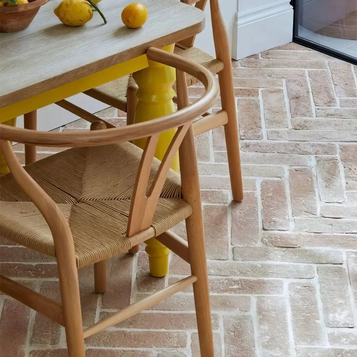 Tomette rectangulaire fine 30x8 cm - Terre cuite artisanale pleine masse Minéral pierre naturelle