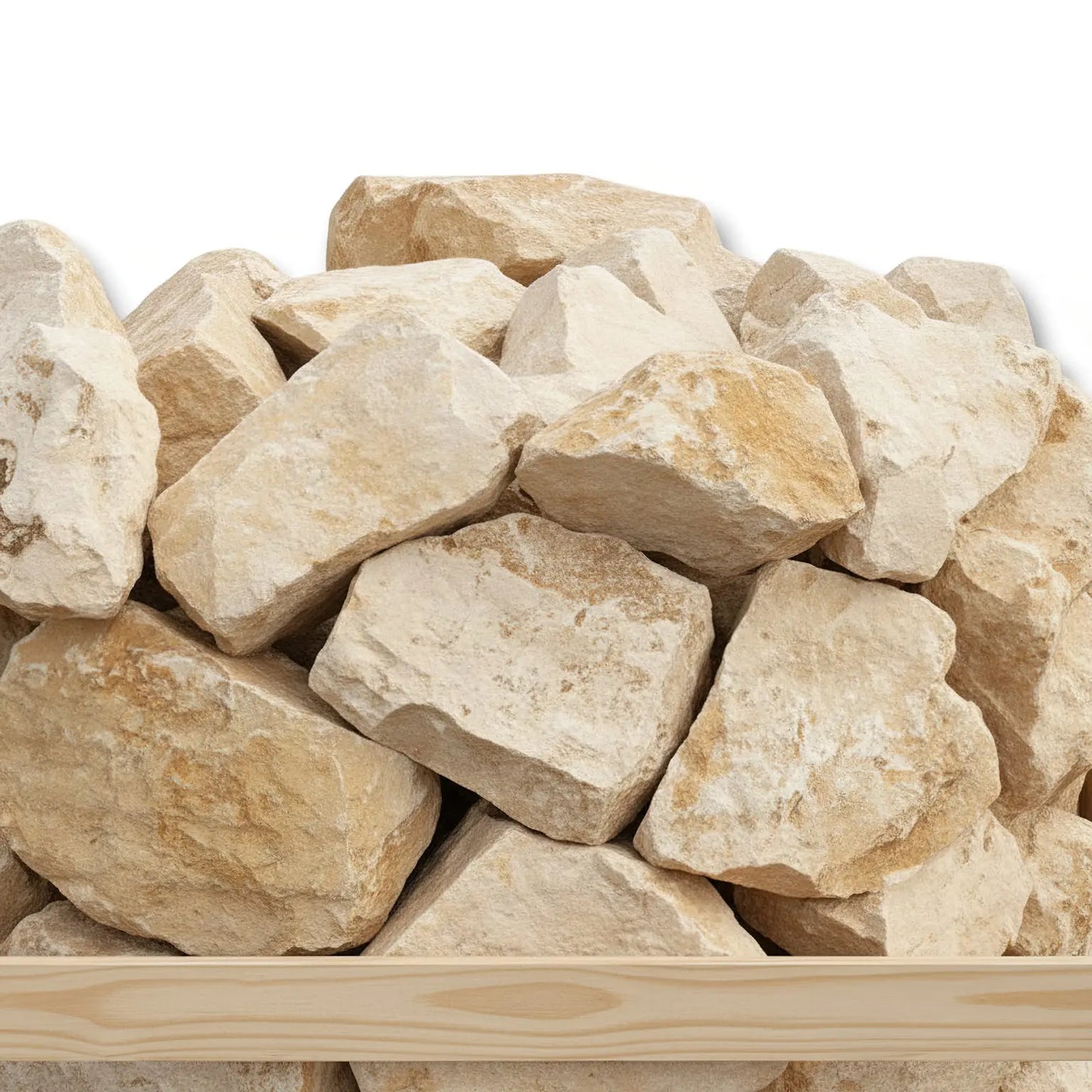 YELLOW SUN - Gros rochers Minéral pierre naturelle