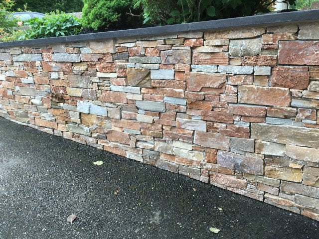 Parement en QUARTZITE HONEY + Angles
