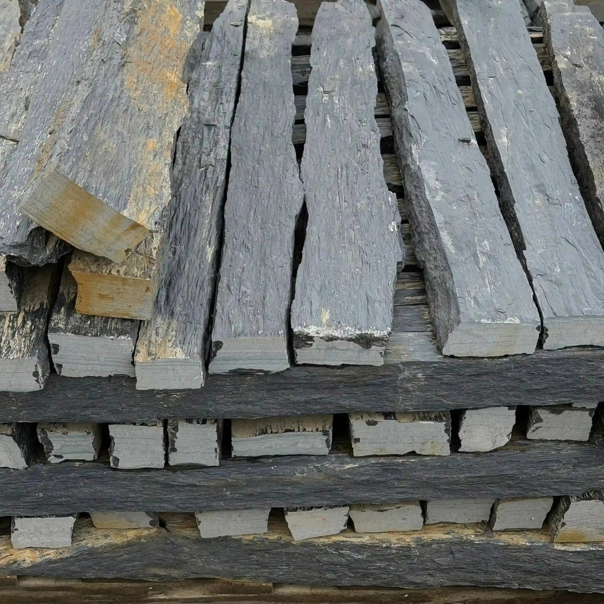 Bordure en schiste BLACK SLATE AZUL Minéral pierre naturelle