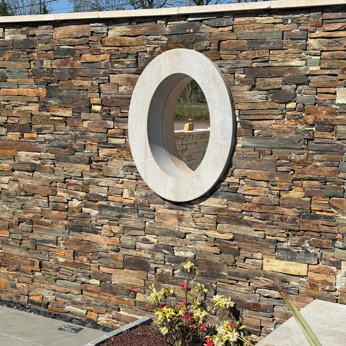 Parement SCHISTE FERRUGEM - Préassemblé + Angles Minéral pierre naturelle