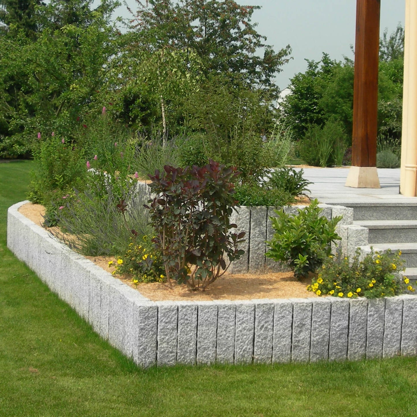 Palissade en granit SILVERSAND Broché