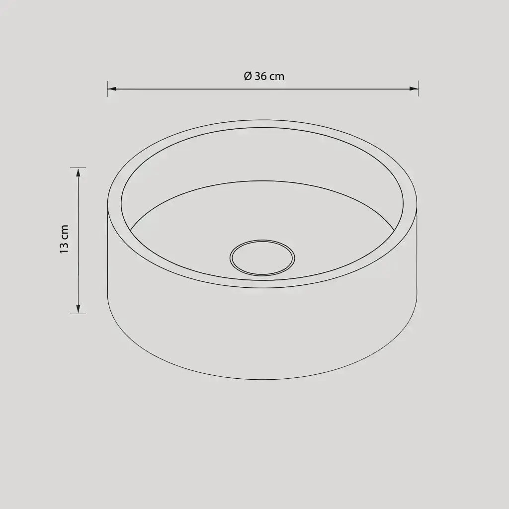 Vasque ronde en marbre ARABESCATTO
